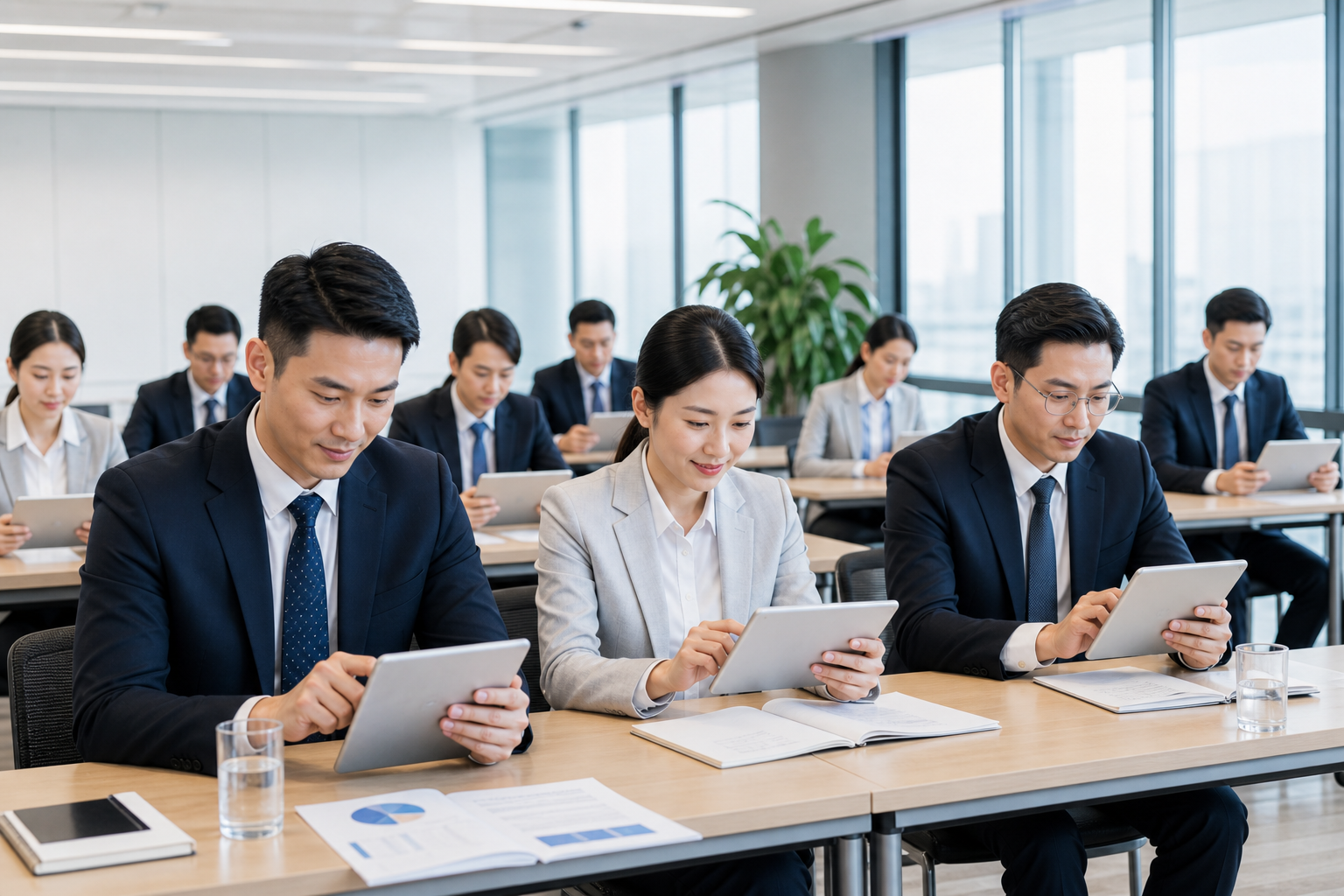公共集团OA系统落地现场