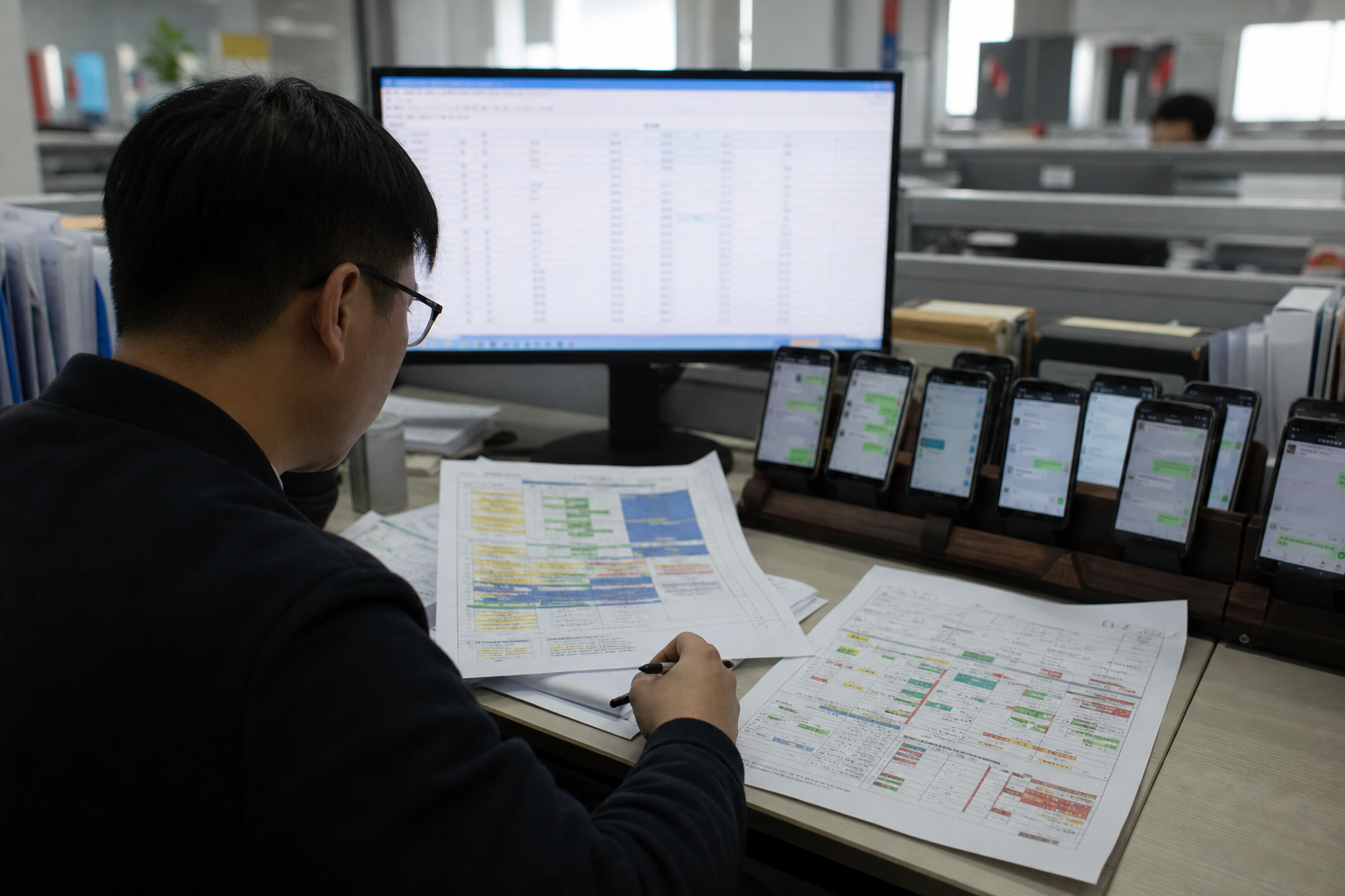 计划员需要缺料插单替代同一工作台