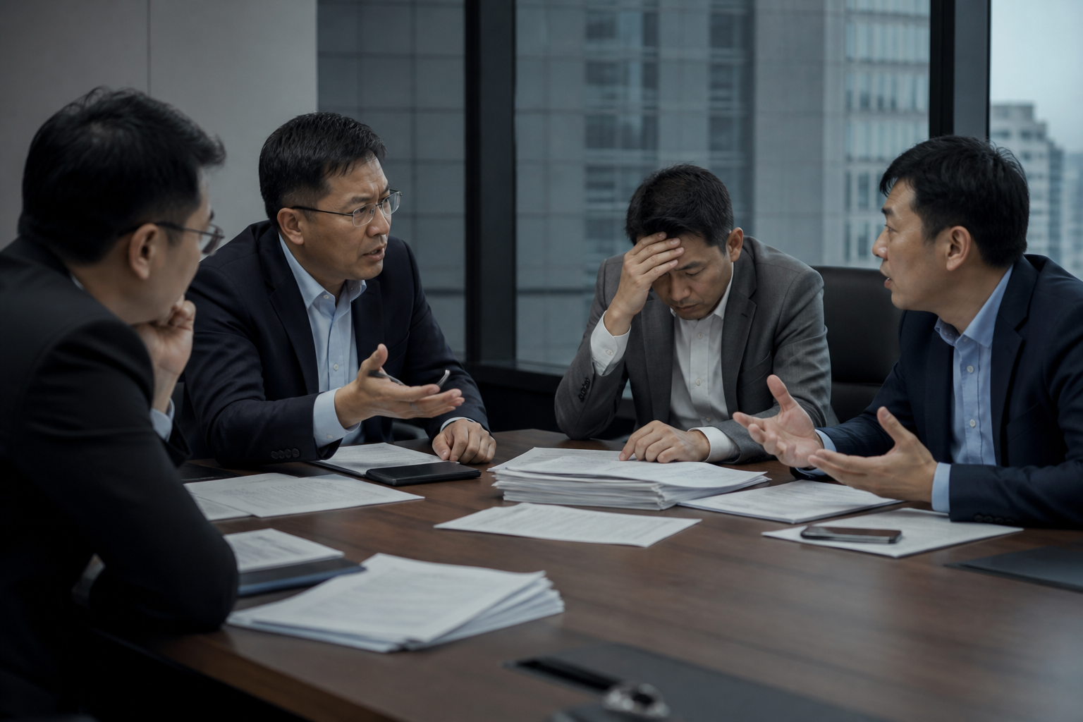 超时复盘时圈出合同里含糊的范围表述