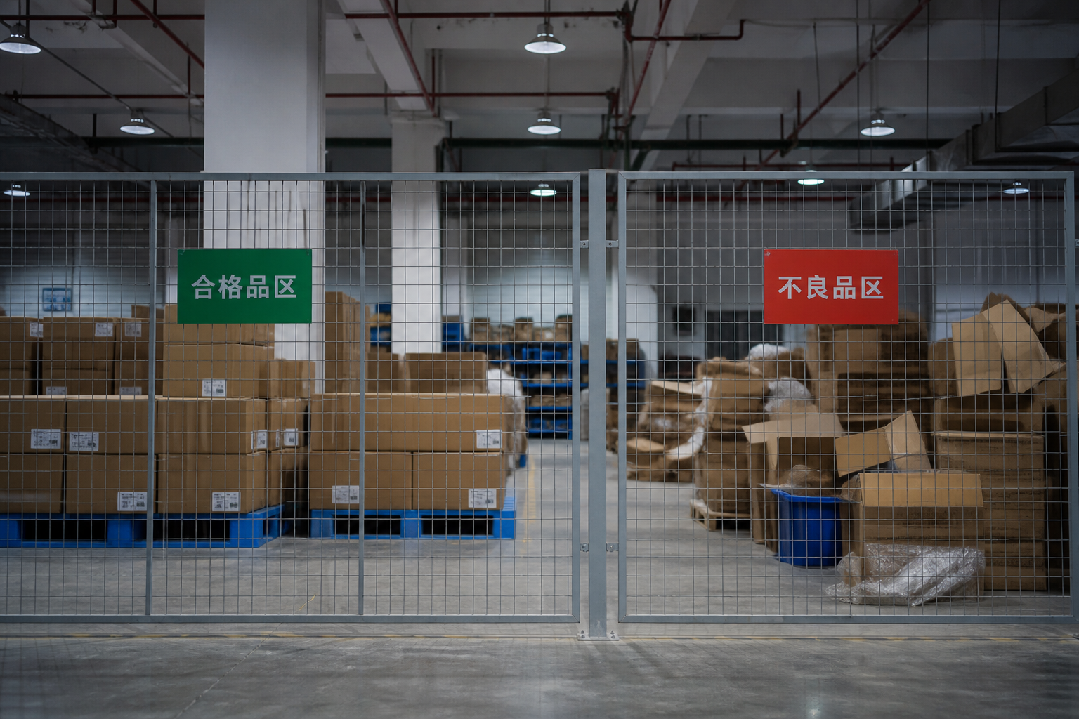 周转只应统计可用库存而不是混放总量