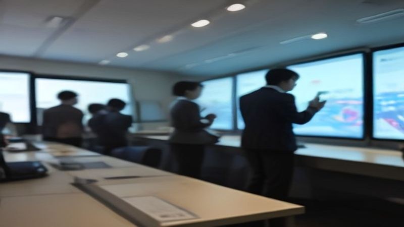 党建大屏落地现场