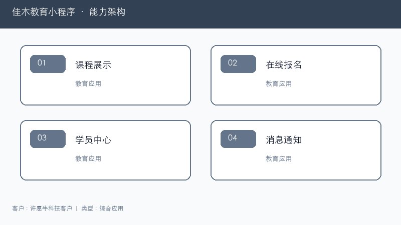 佳木教育小程序
