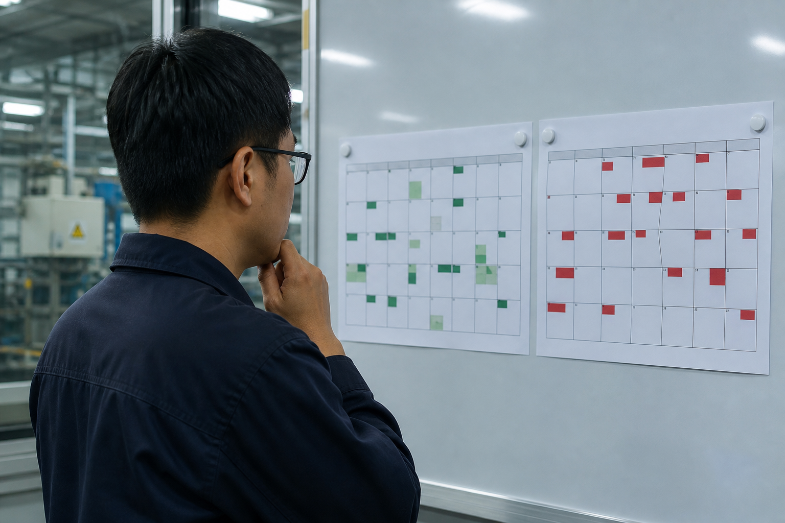 Production vs Equipment Calendars: Holidays, Maintenance, and Shifts Must Align to Schedule
