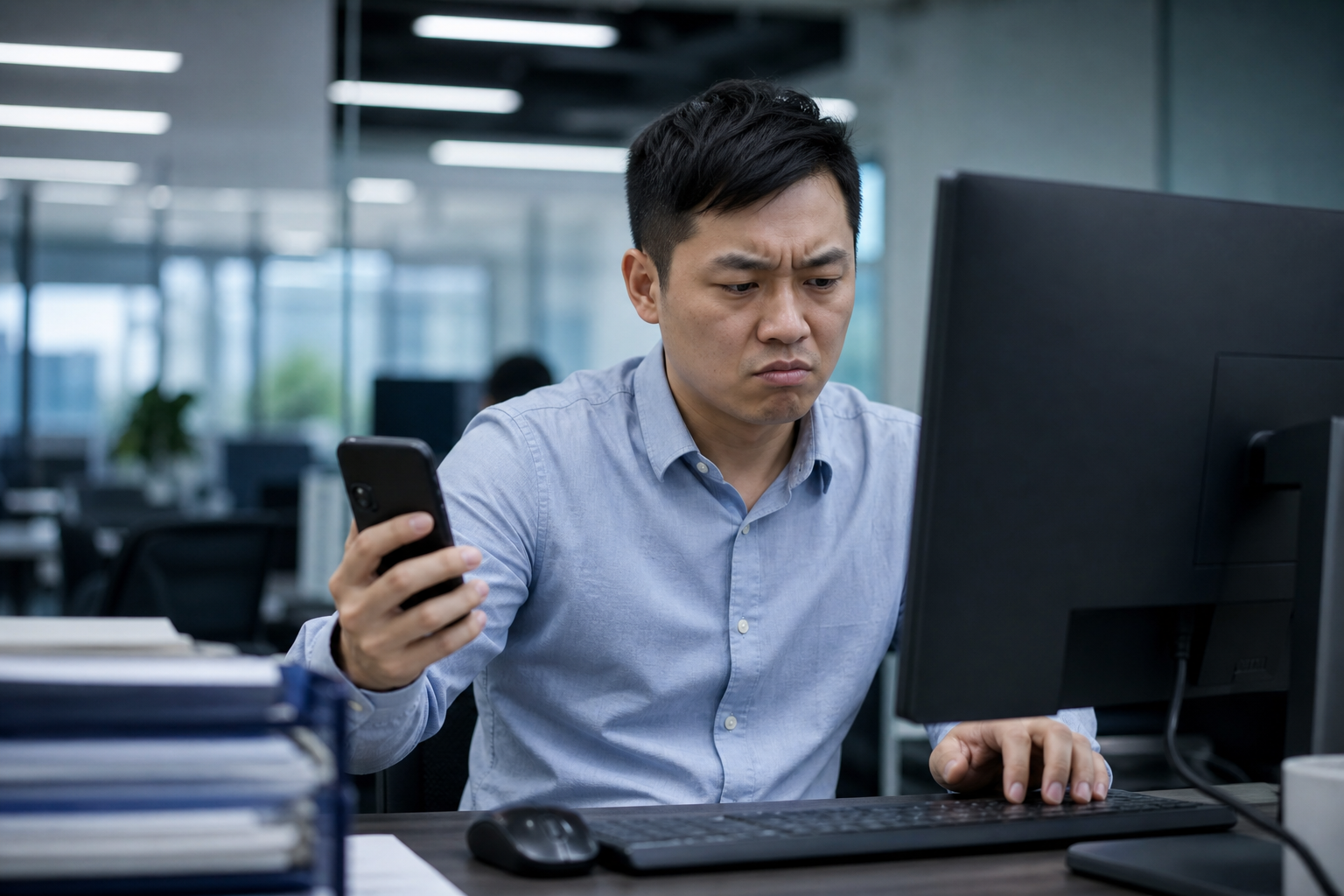 业务把同一笔订单在聊天和系统里填两遍