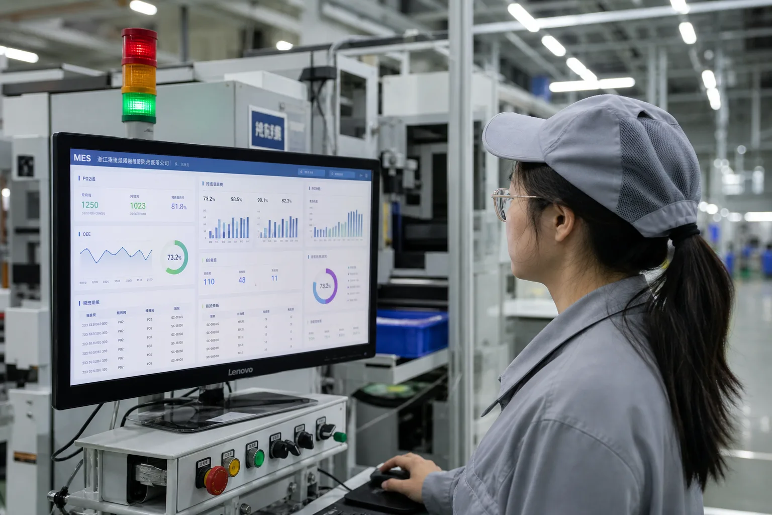 制造企业产线数字化监控