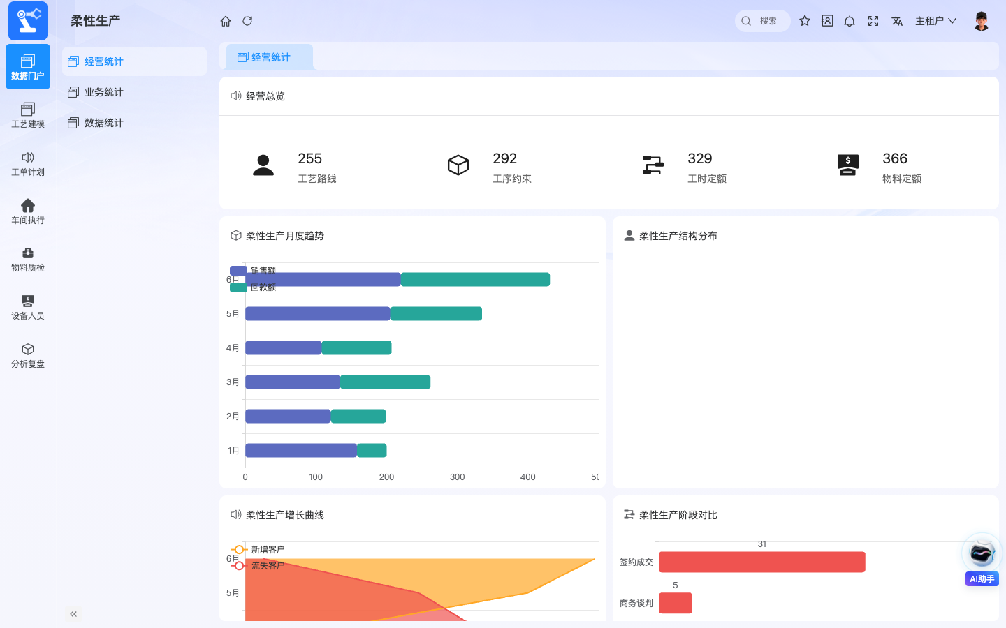 MES柔性生产 应用截图